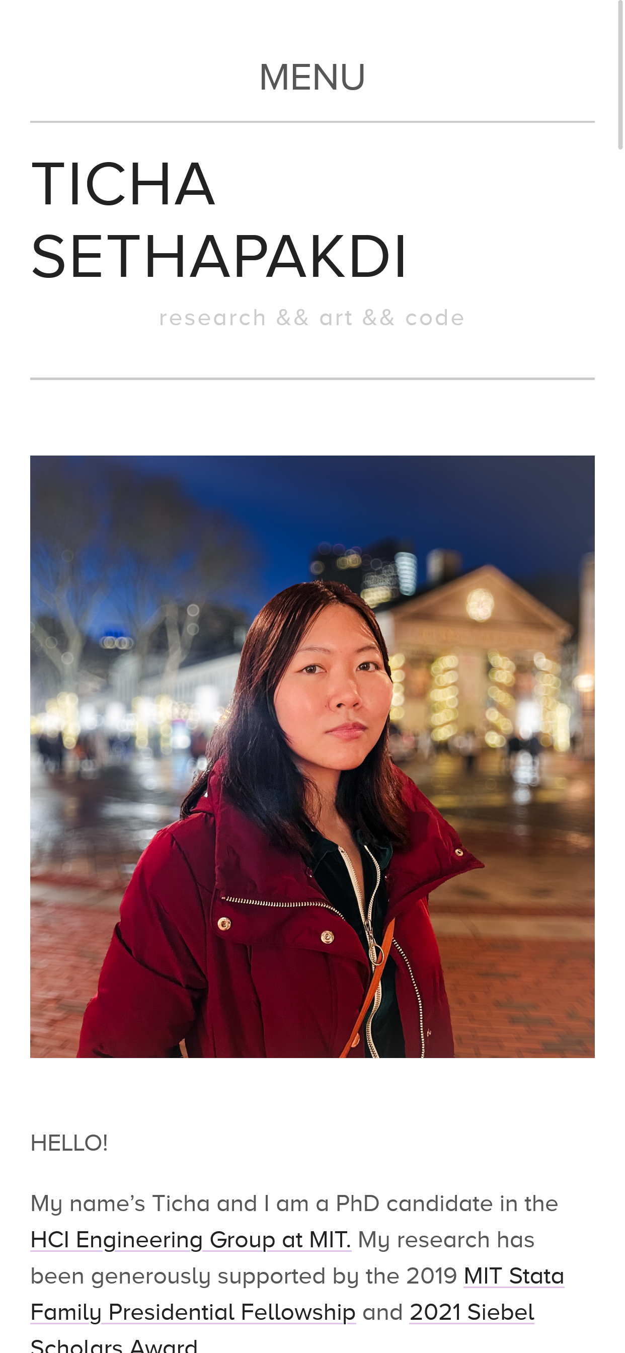 Ticha Portfolio Project